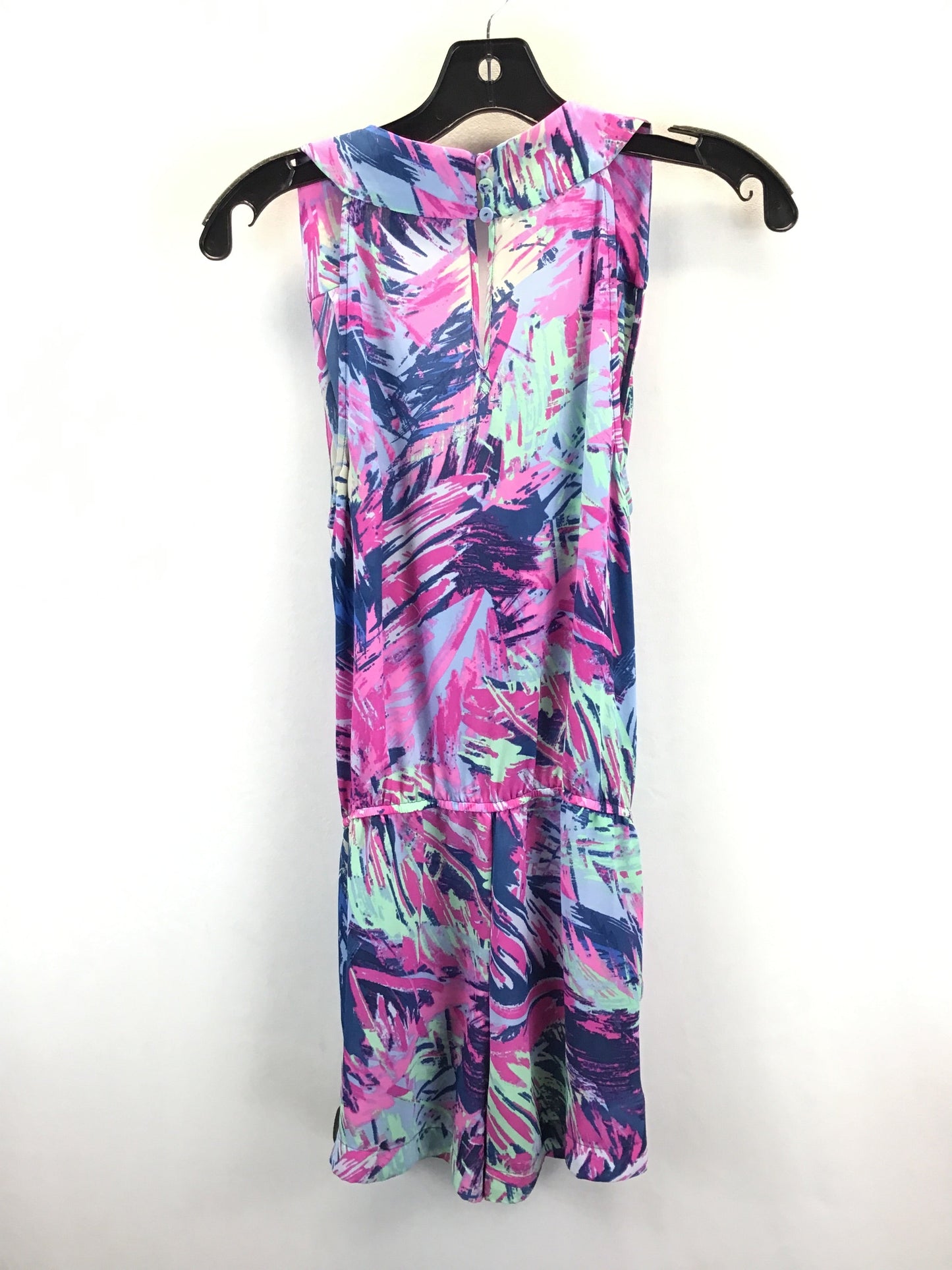 Blue & Purple Romper Bcbgmaxazria, Size Xs