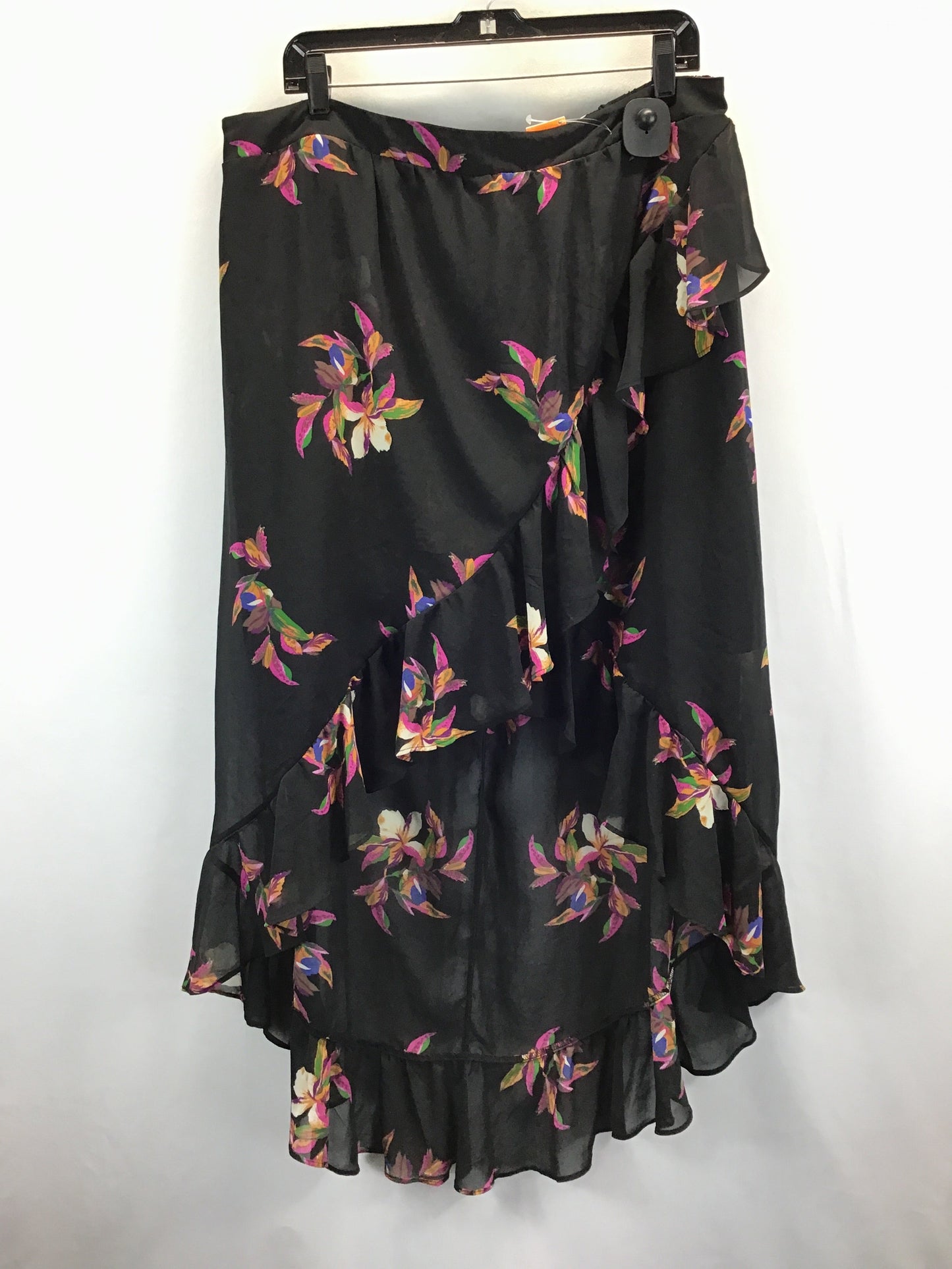 Floral Print Skirt Maxi A New Day, Size Xxl