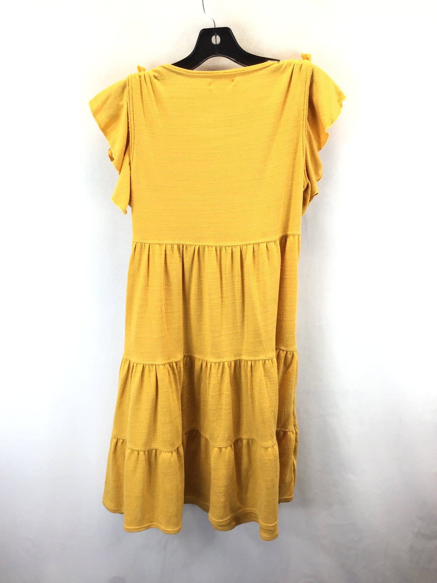 Dress Casual Short By Max Studio In Yellow, Size: S