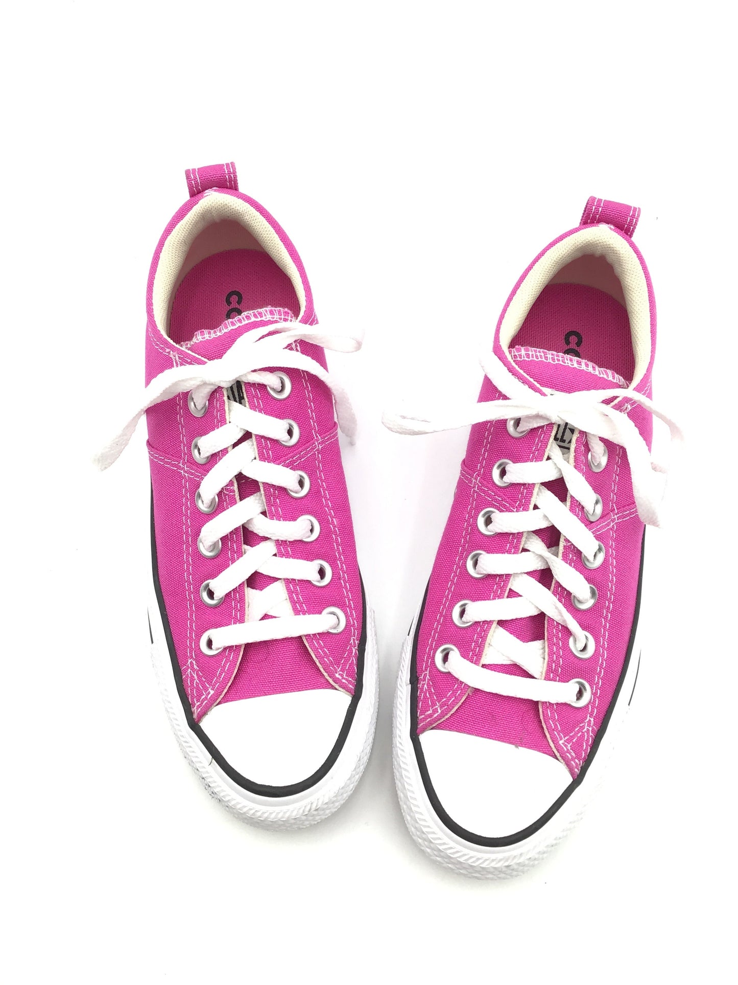 Shoes Sneakers By Converse In Pink & White, Size: 7