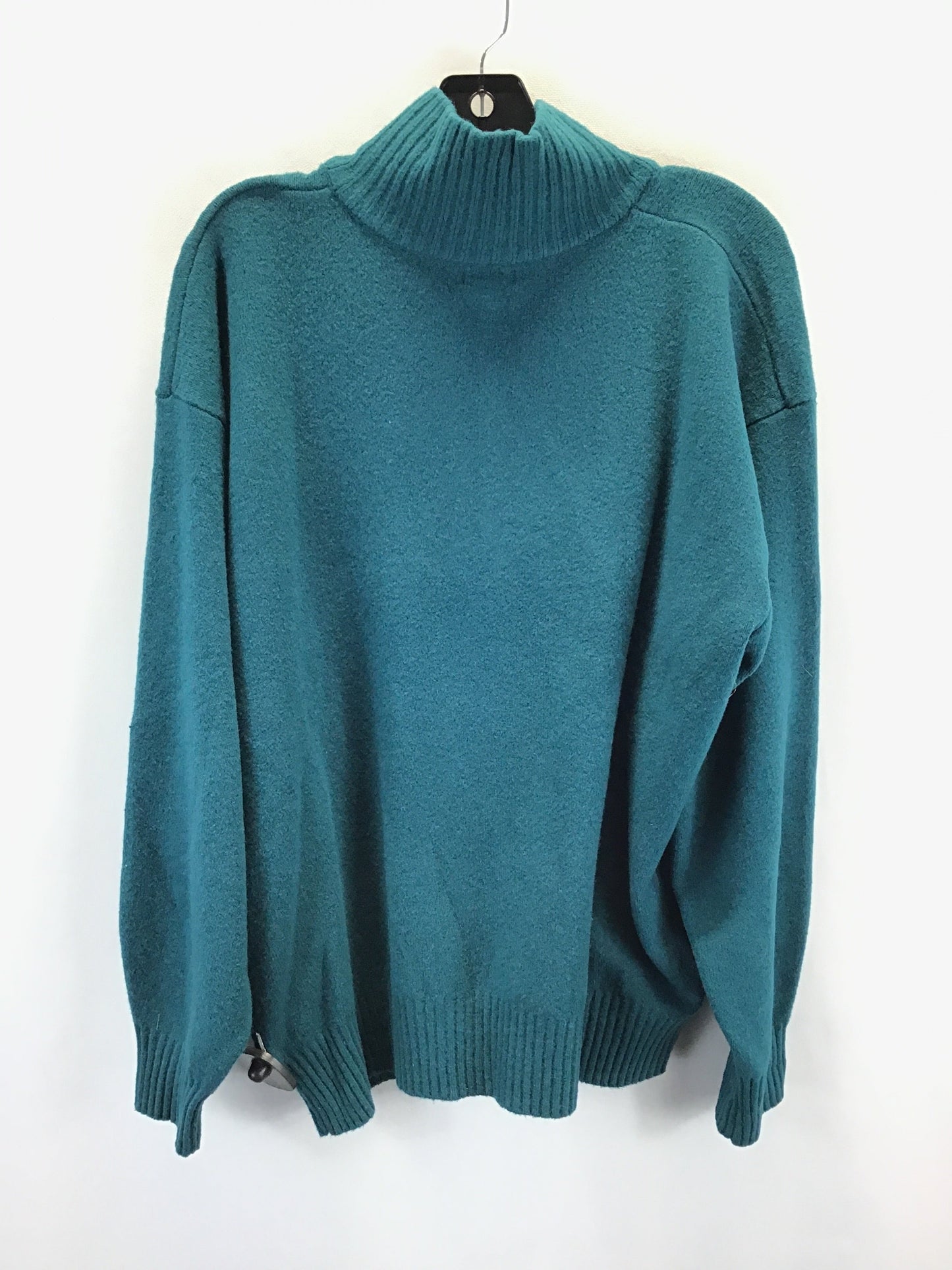 Sweater By Eddie Bauer In Teal, Size: L