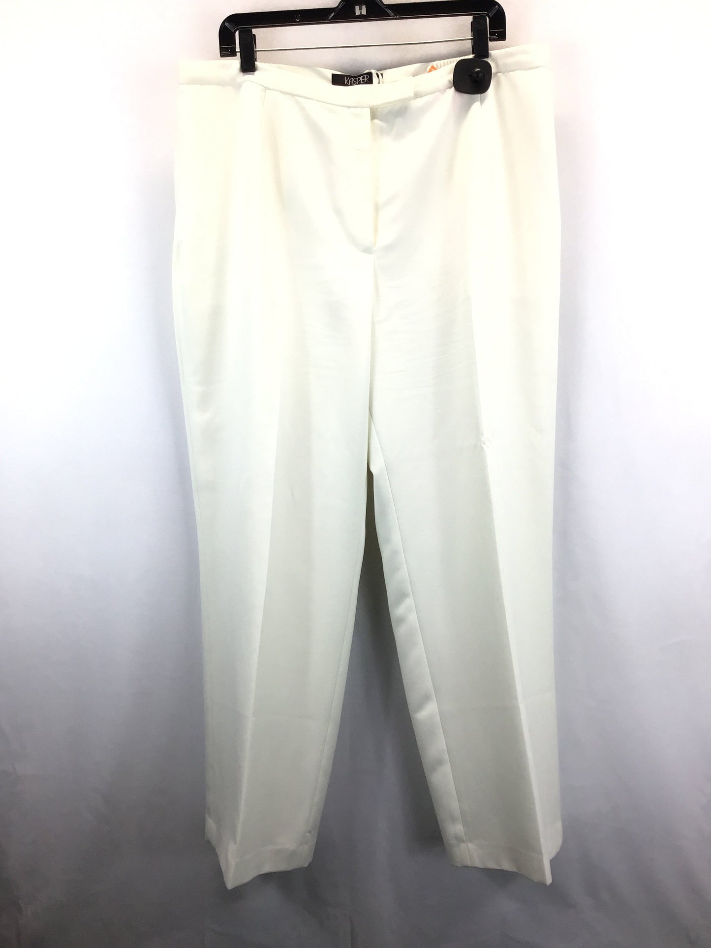 White Pants Dress Kasper, Size 18