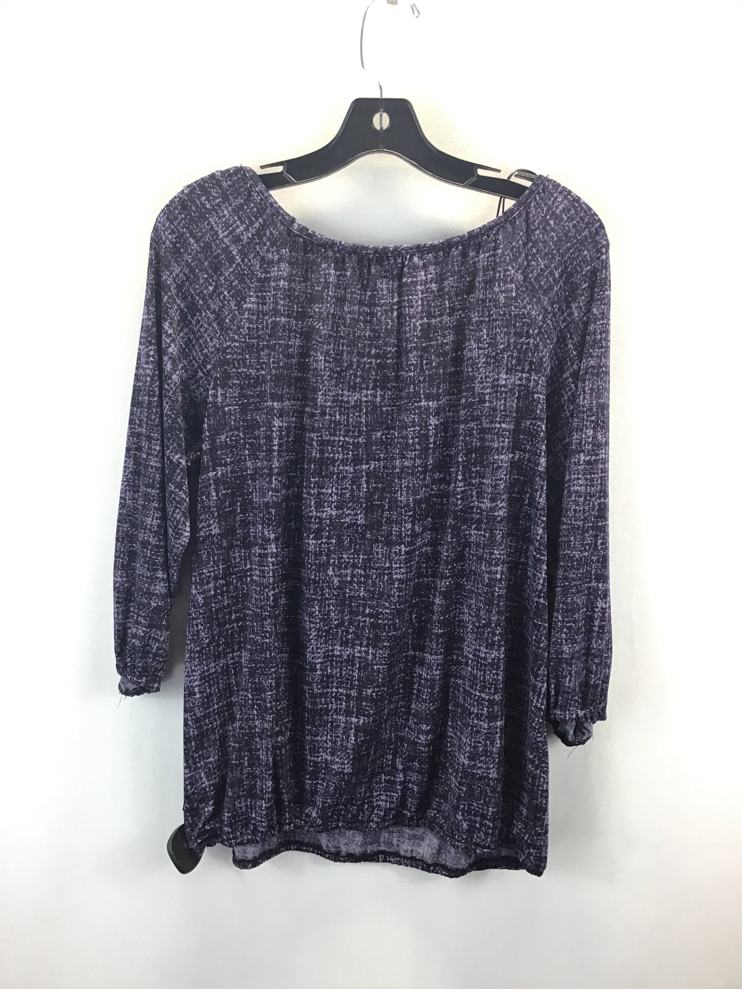 Top Long Sleeve By Michael By Michael Kors In Purple, Size: M