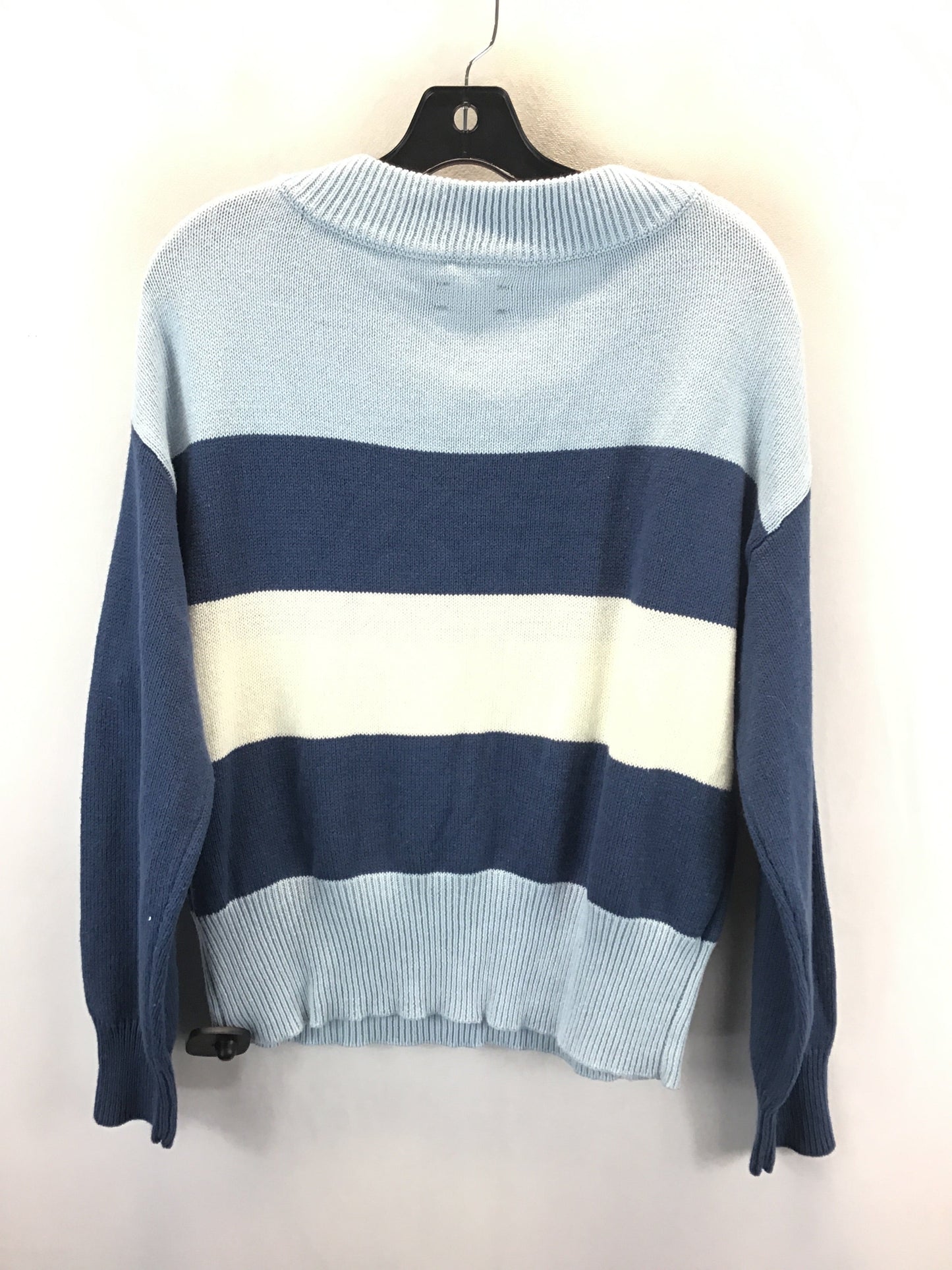 Sweater By Lucky Brand In Blue, Size: S