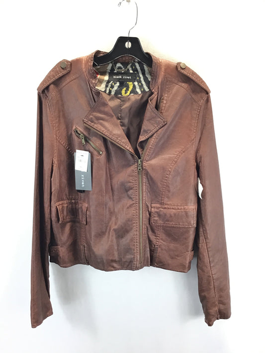 Jacket Other By Black Rivet In Brown, Size: Xl