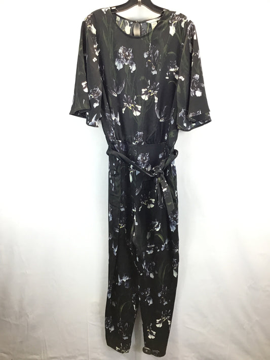 Floral Print Jumpsuit H&m, Size 16