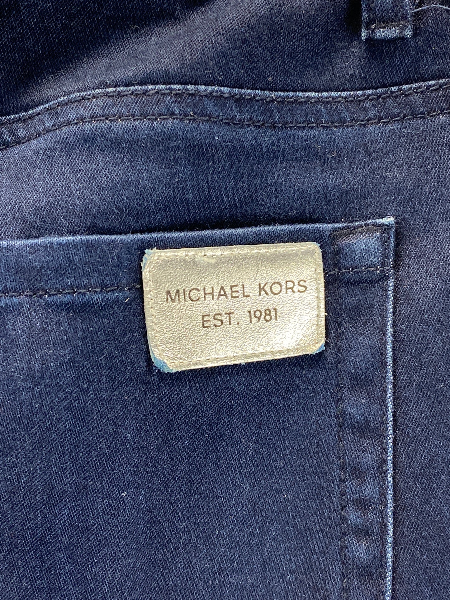 Jeans Designer By Michael Kors In Blue Denim, Size: 10