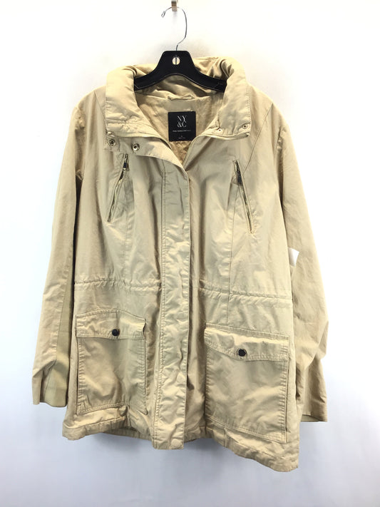 Jacket Other By New York And Co In Tan, Size: Xl