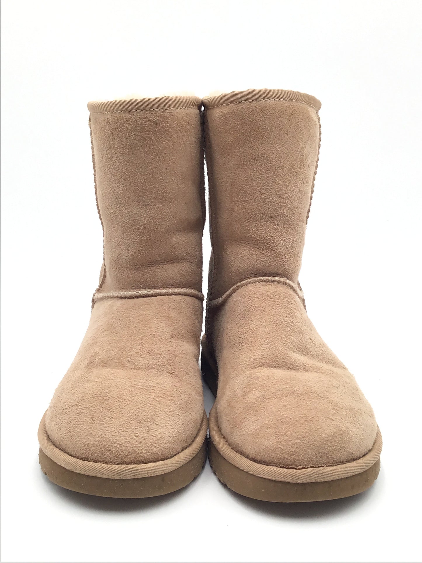 Boots Designer By Ugg In Tan, Size: 7