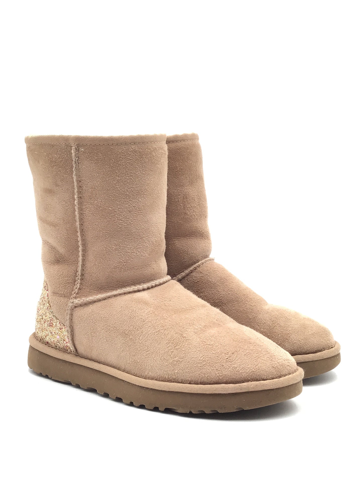 Boots Designer By Ugg In Tan, Size: 7