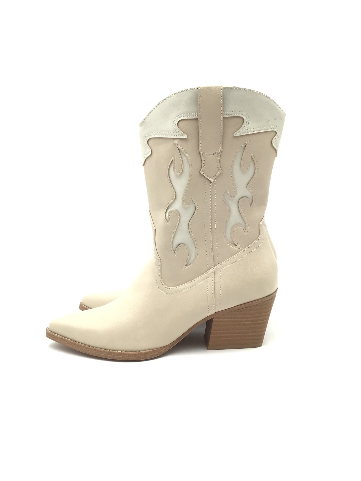 Boots Western By Universal Thread In Cream, Size: 11