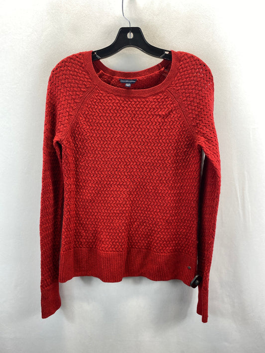 Sweater By American Eagle In Red, Size: M