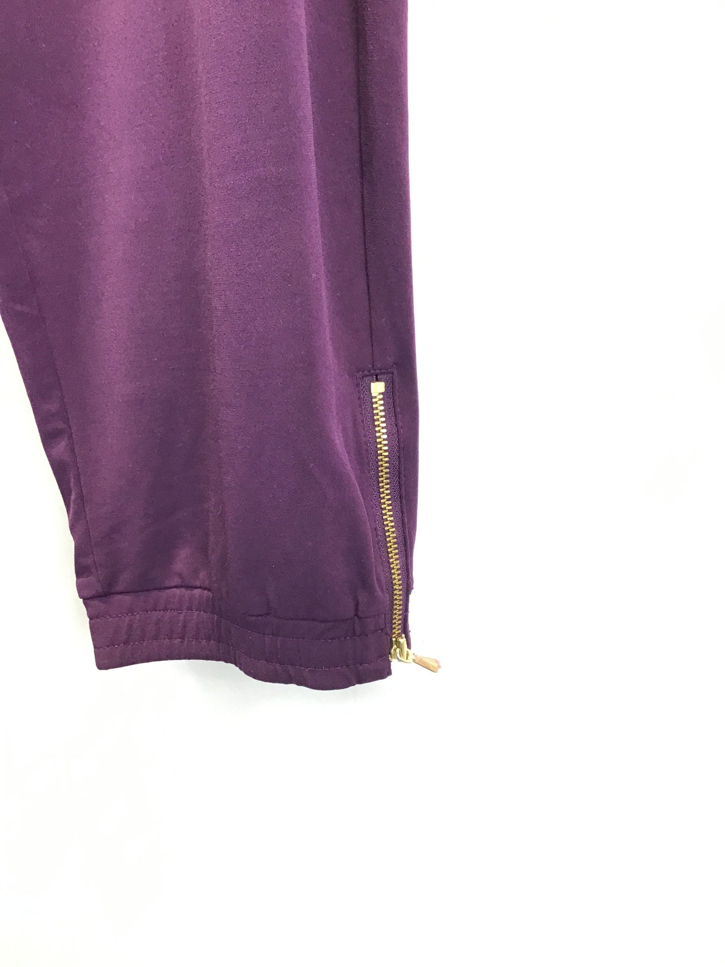 Pants Linen By Susan Graver In Purple, Size: M