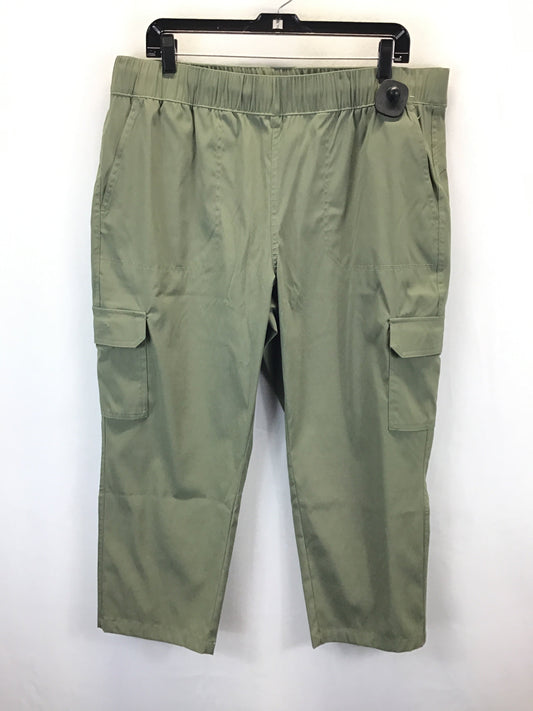 Pants Cargo & Utility By Eddie Bauer In Green, Size: 14