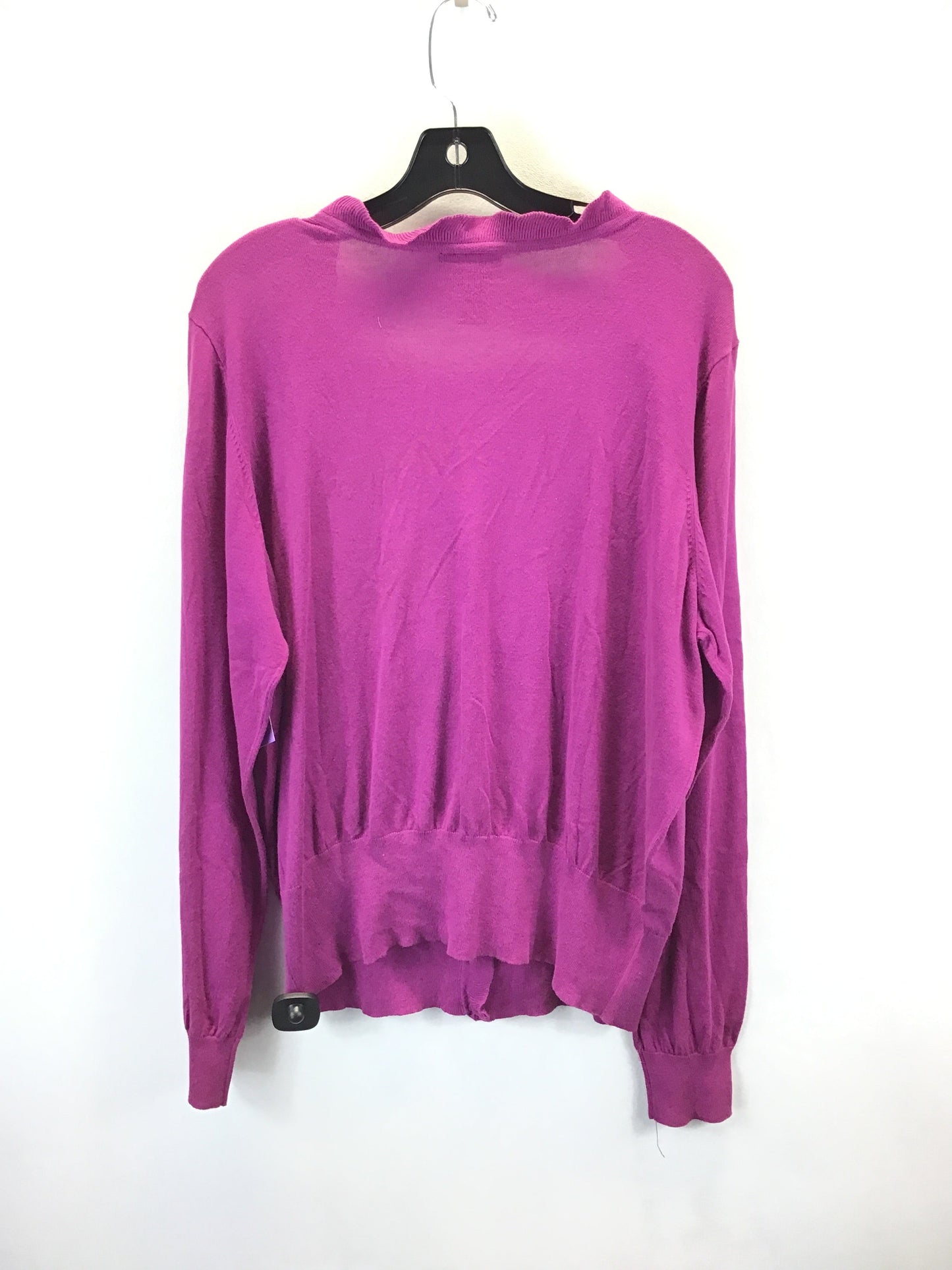 Cardigan By Lane Bryant In Purple, Size: 2x