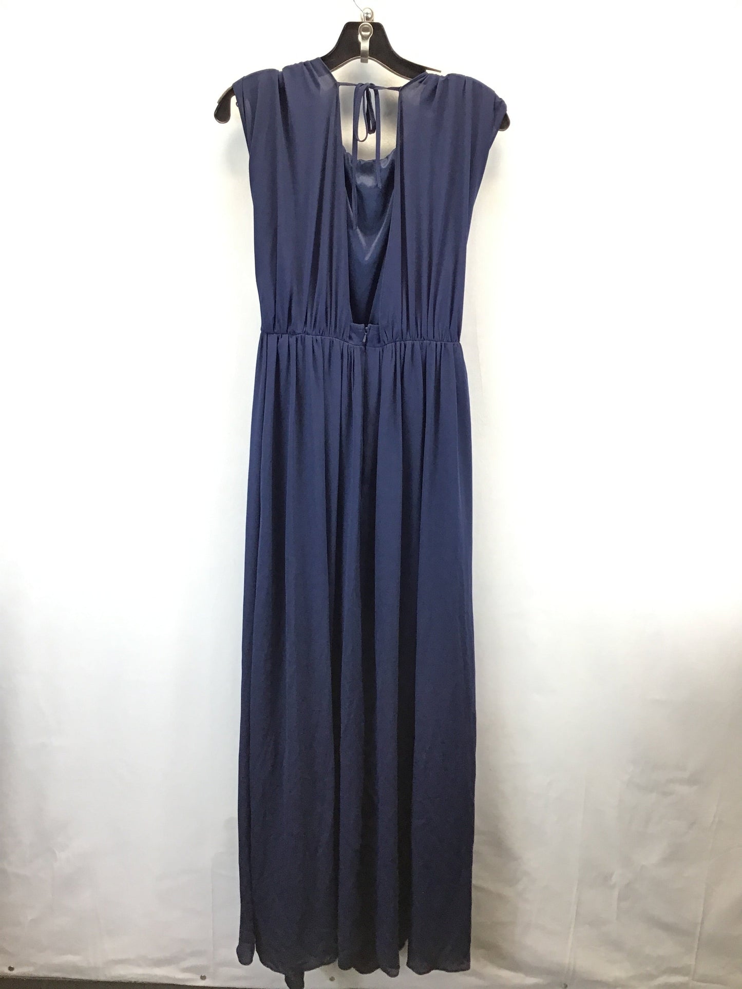 Dress Party Long By Asos In Navy, Size: 4