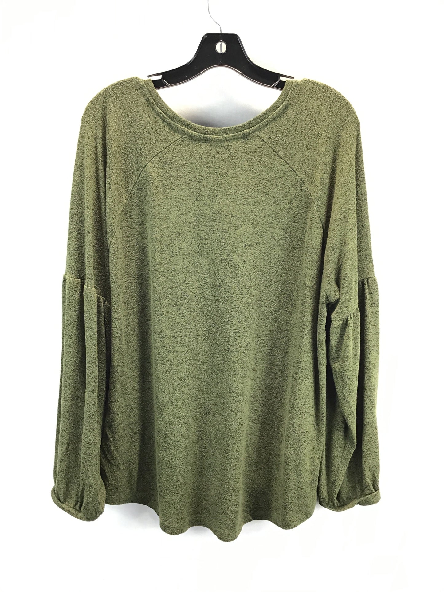 Top Long Sleeve Basic By Old Navy In Green, Size: Xl