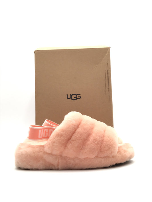 Shoes Designer By Ugg In Peach, Size: 9