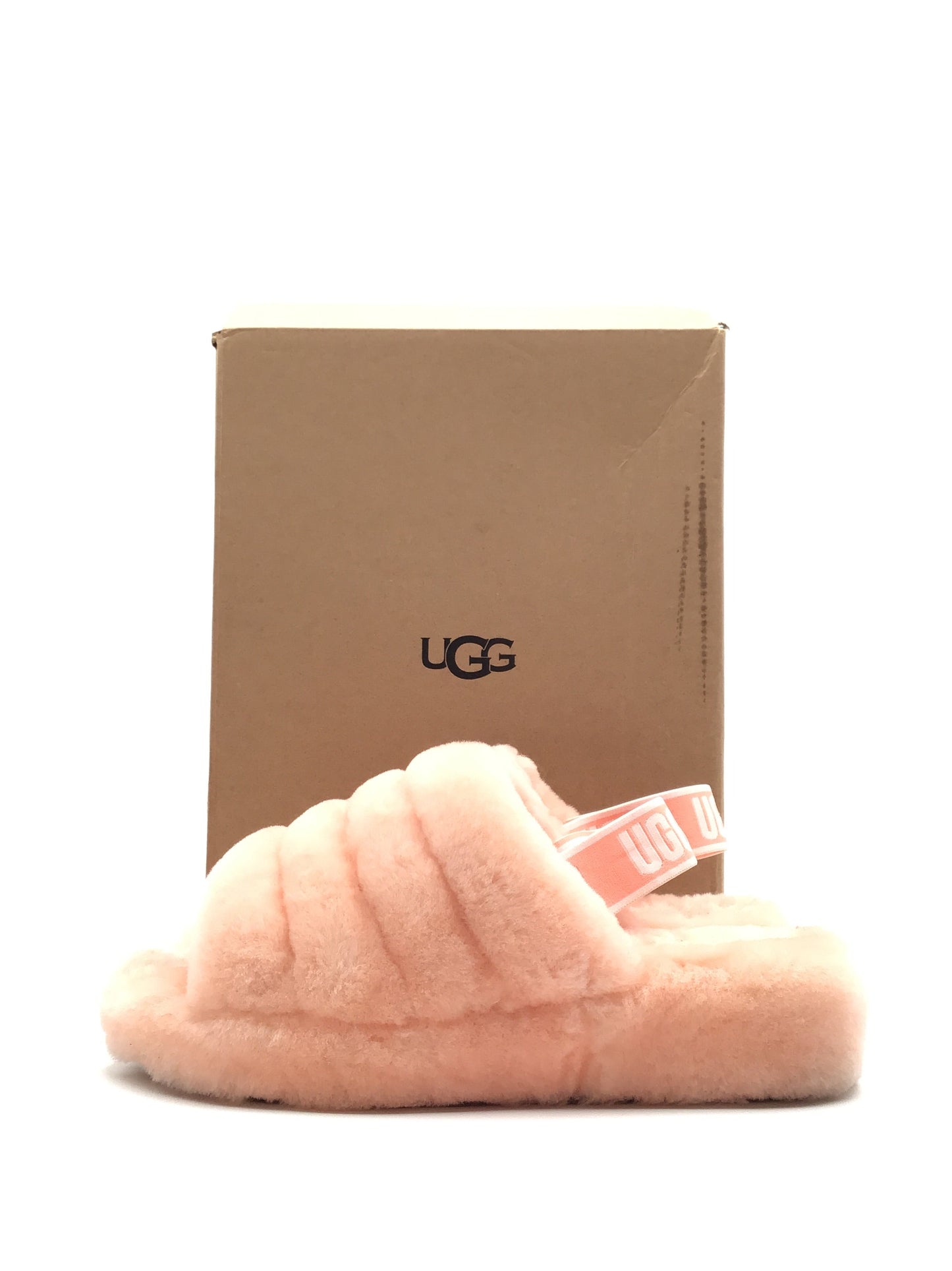 Shoes Designer By Ugg In Peach, Size: 9