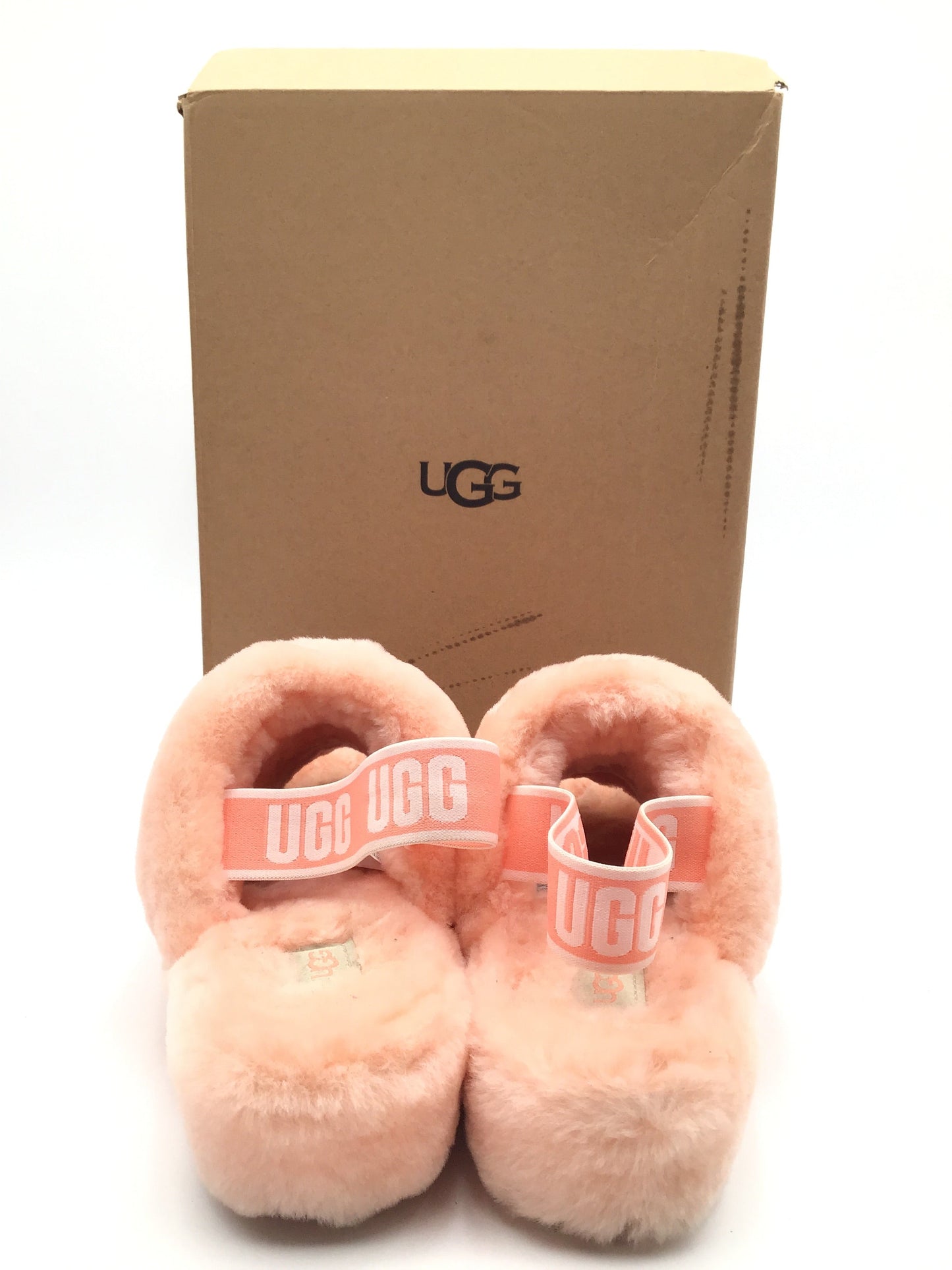 Shoes Designer By Ugg In Peach, Size: 9