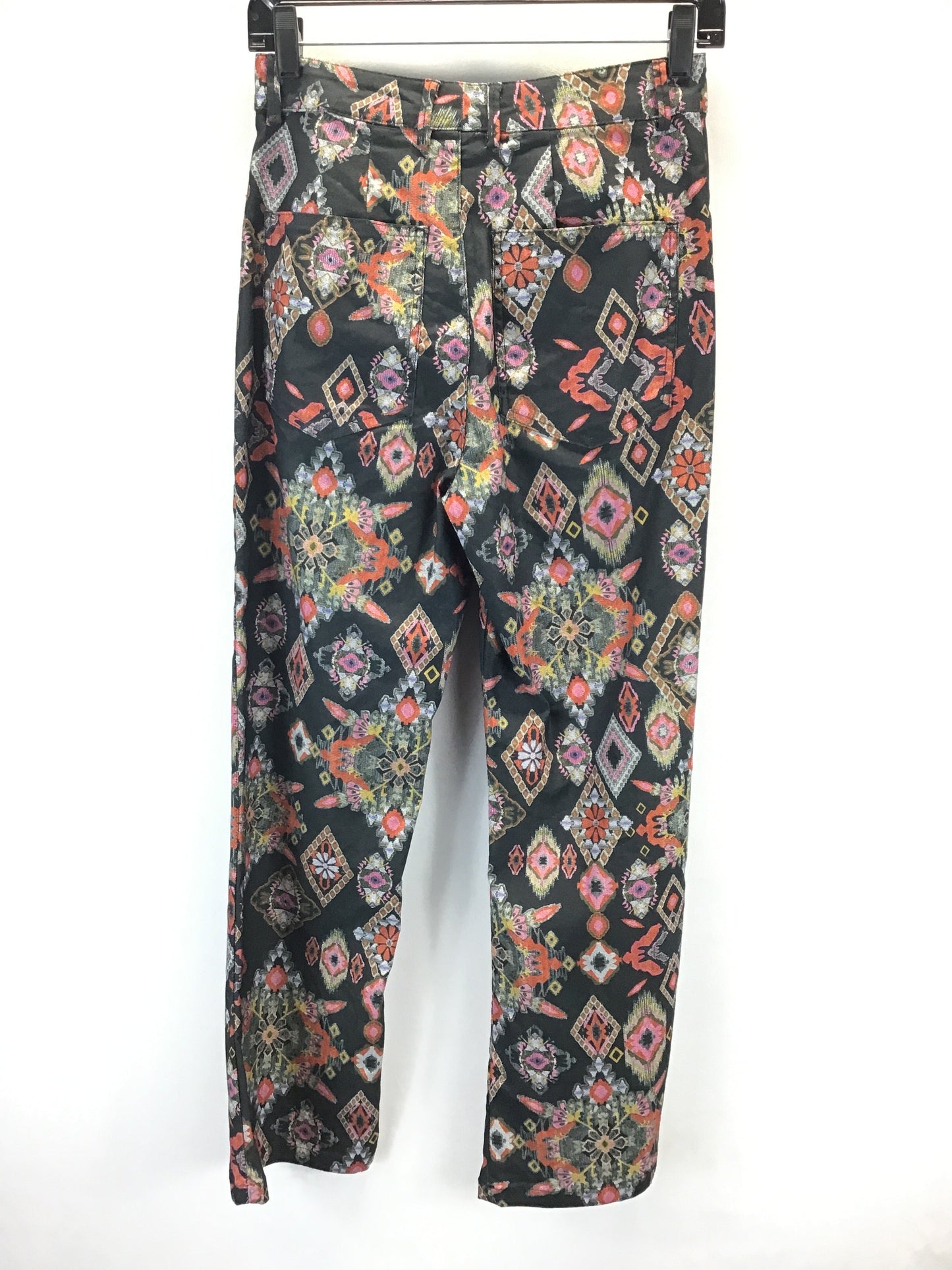 Pants Cropped By Zara In Multi-colored, Size: Xs