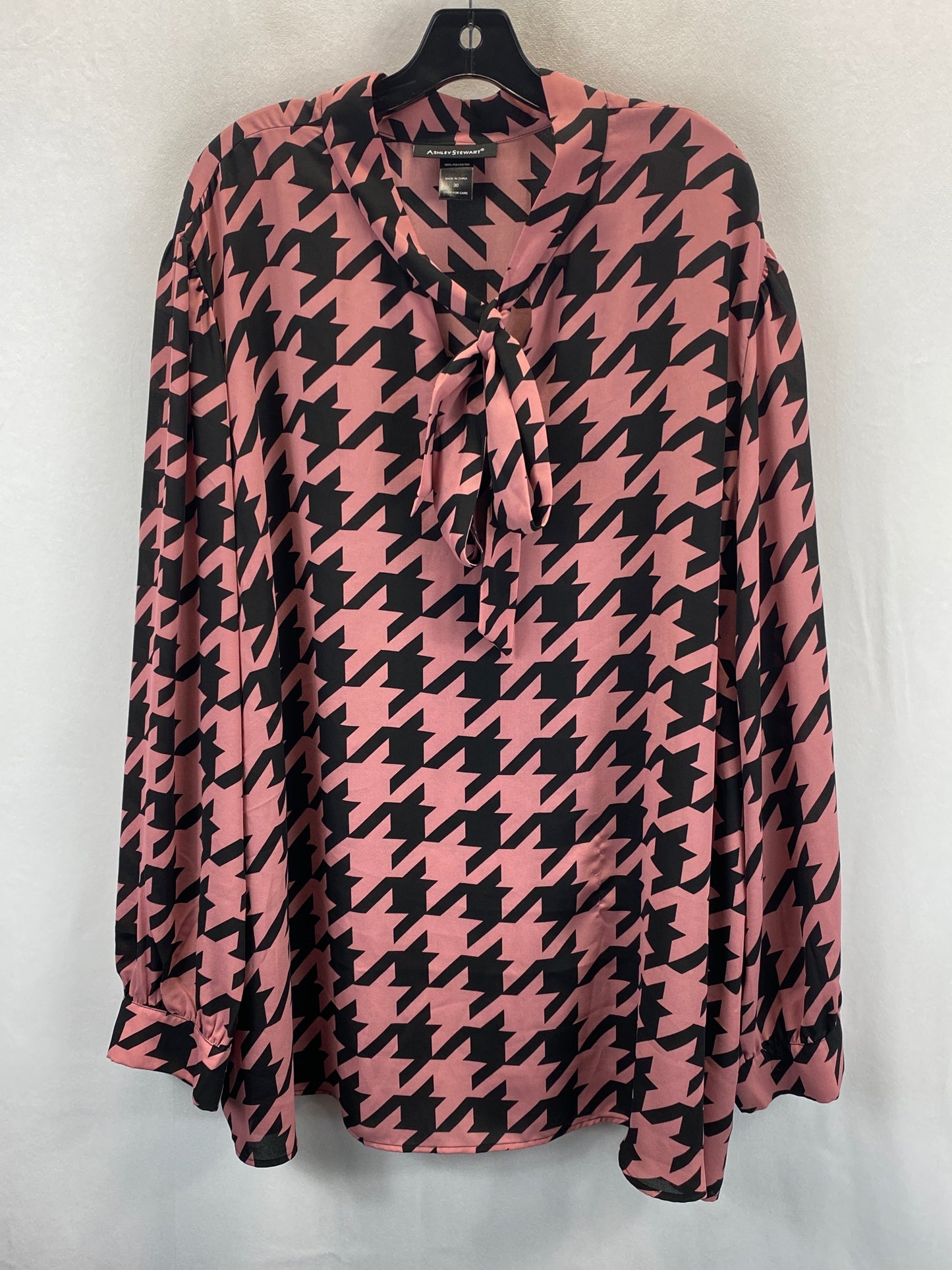 Blouse Long Sleeve By Ashley Stewart  Size: 30