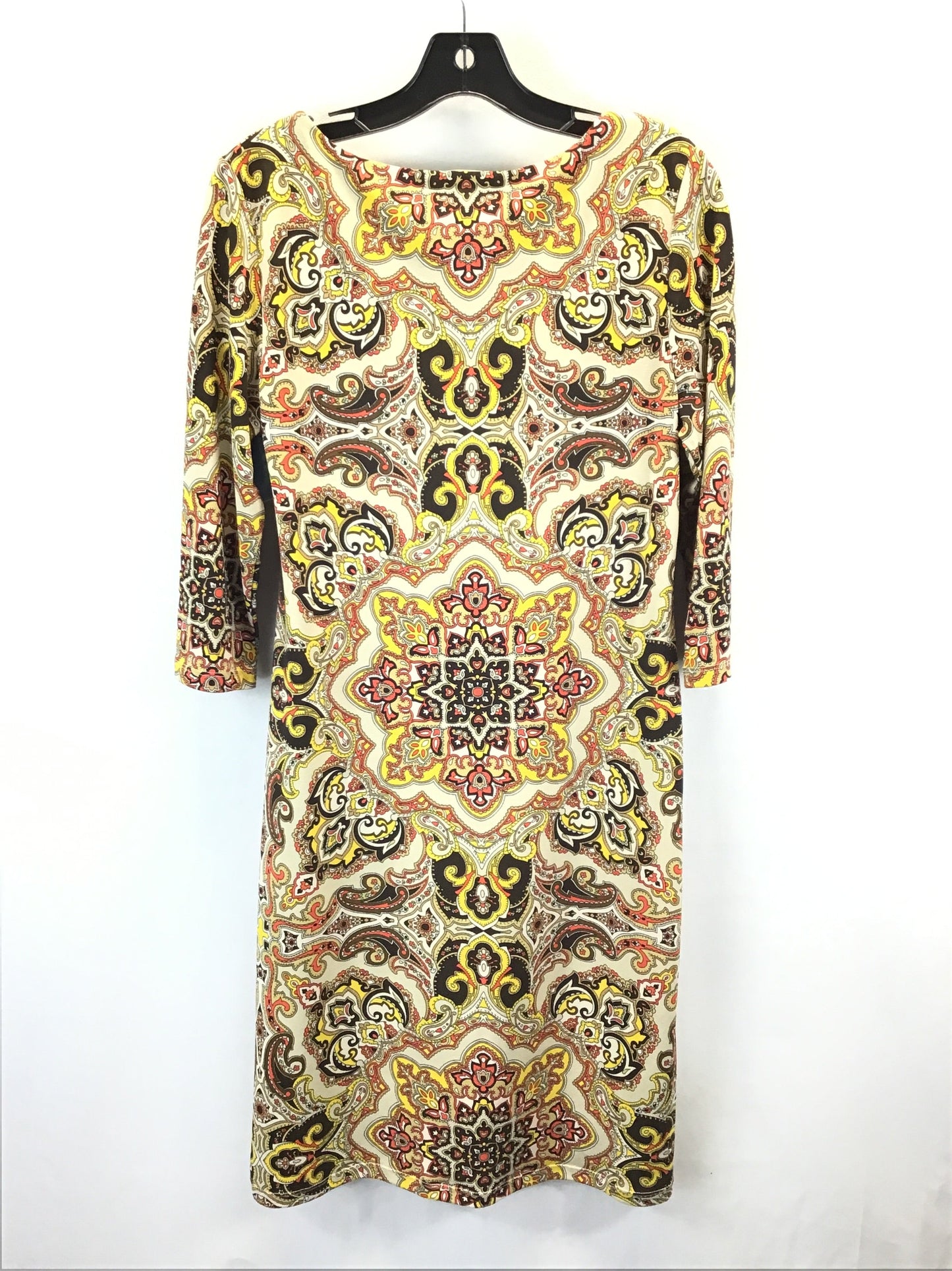 Dress Casual Midi By Charter Club In Multi-colored, Size: M