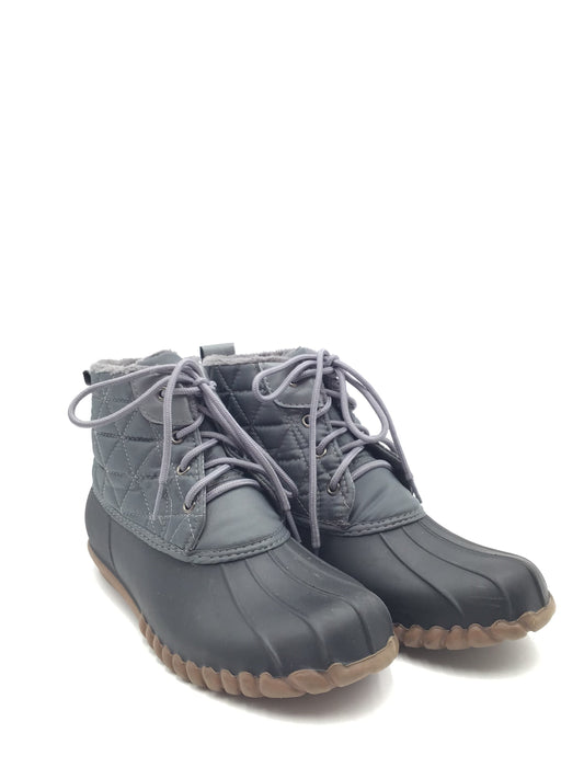 Boots Rain By Clothes Mentor In Grey, Size: 7