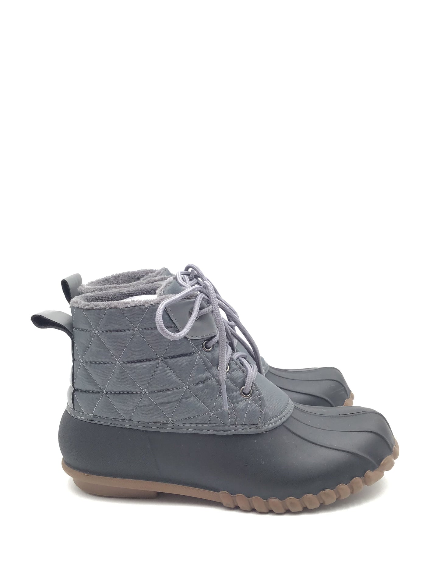 Boots Rain By Clothes Mentor In Grey, Size: 7