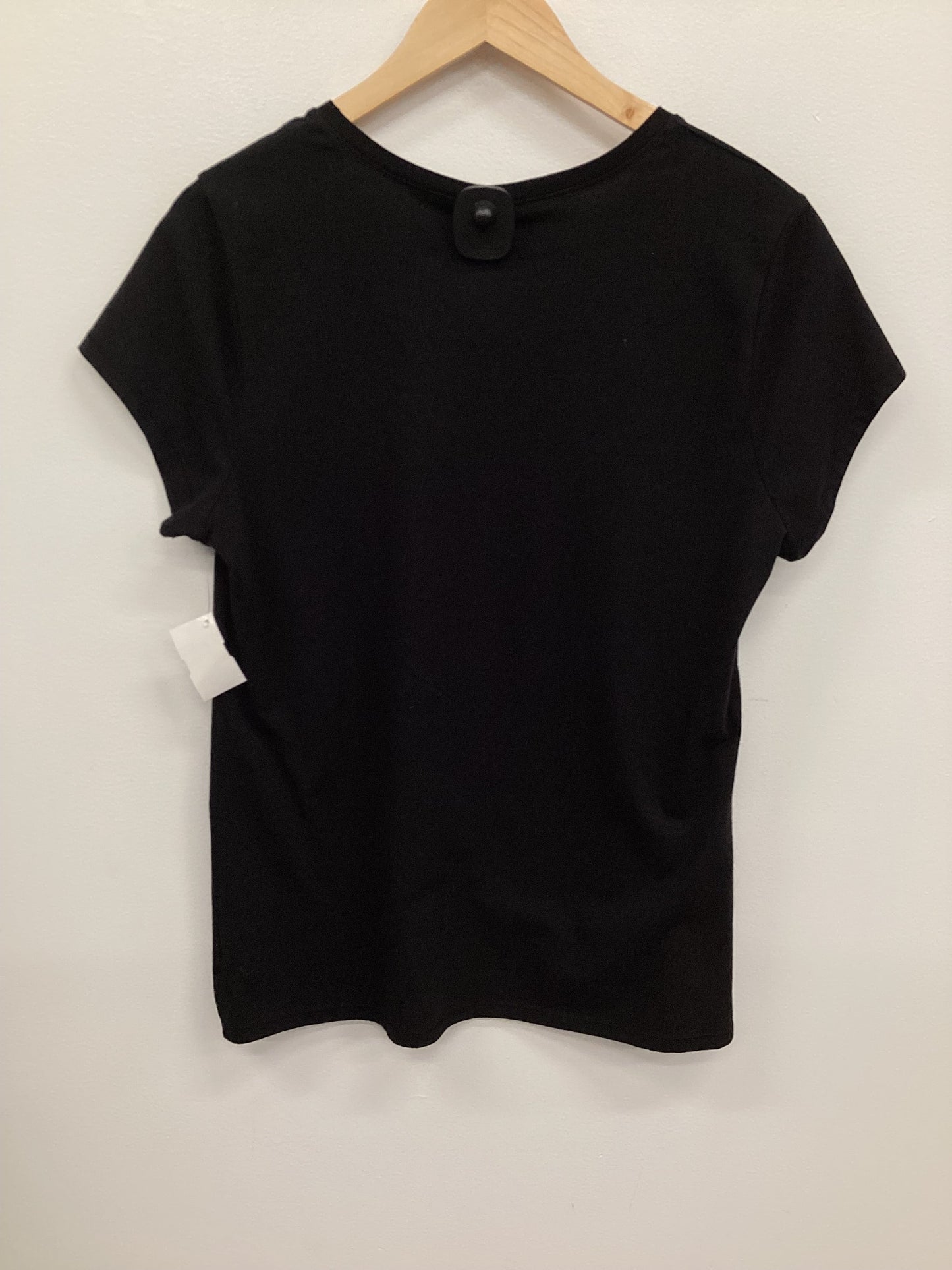 Top Short Sleeve Basic By No Barriers In Black, Size: Xxxl