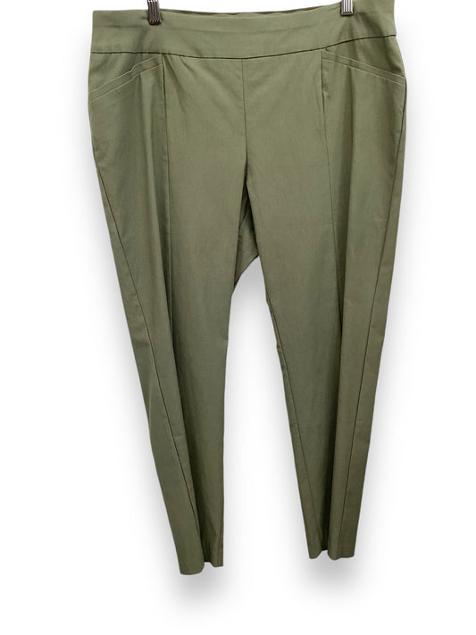 Pants Cargo & Utility By Chicos In Olive, Size: Petite   Xl