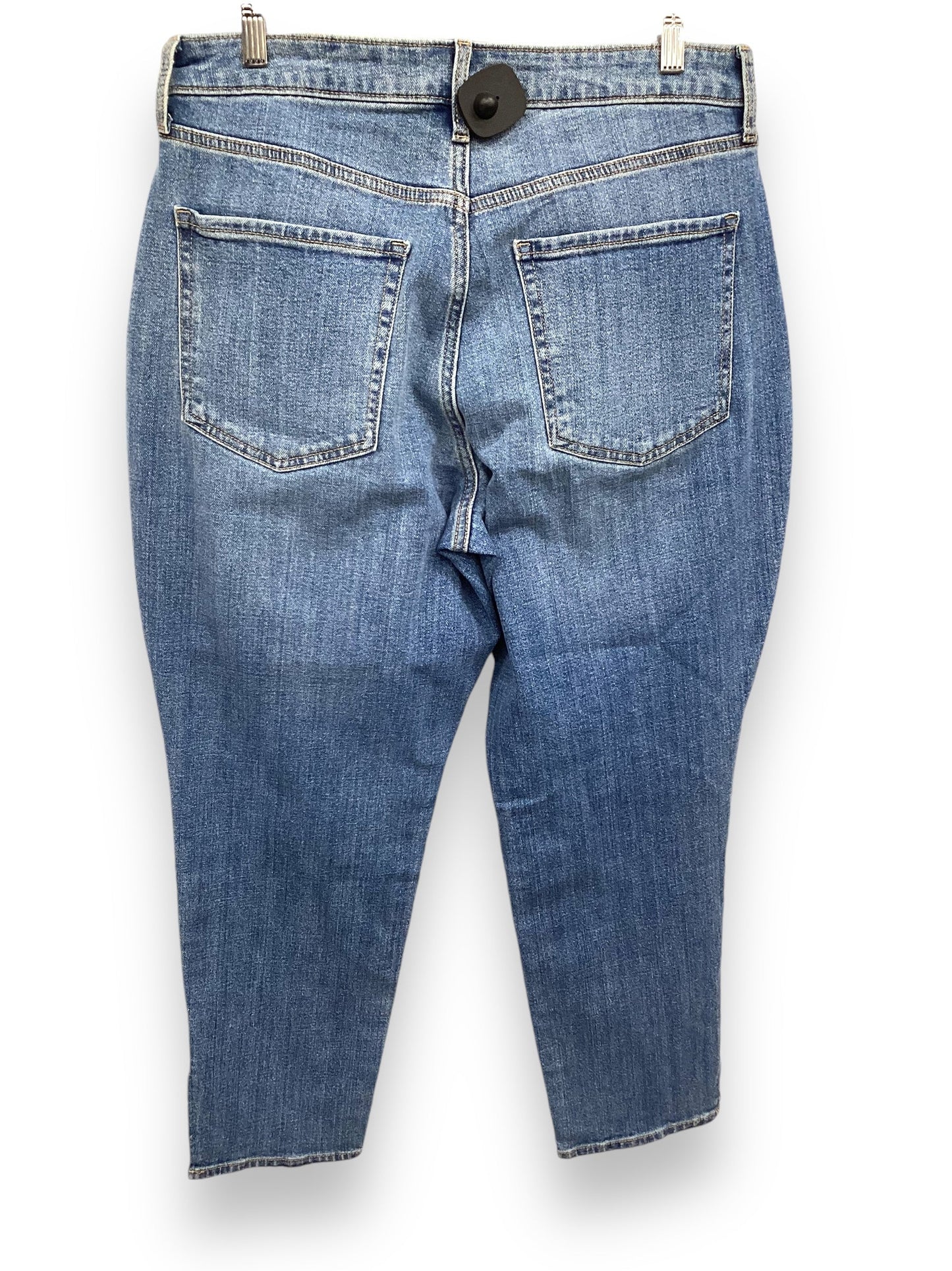 Jeans Straight By Old Navy In Blue Denim, Size: 14