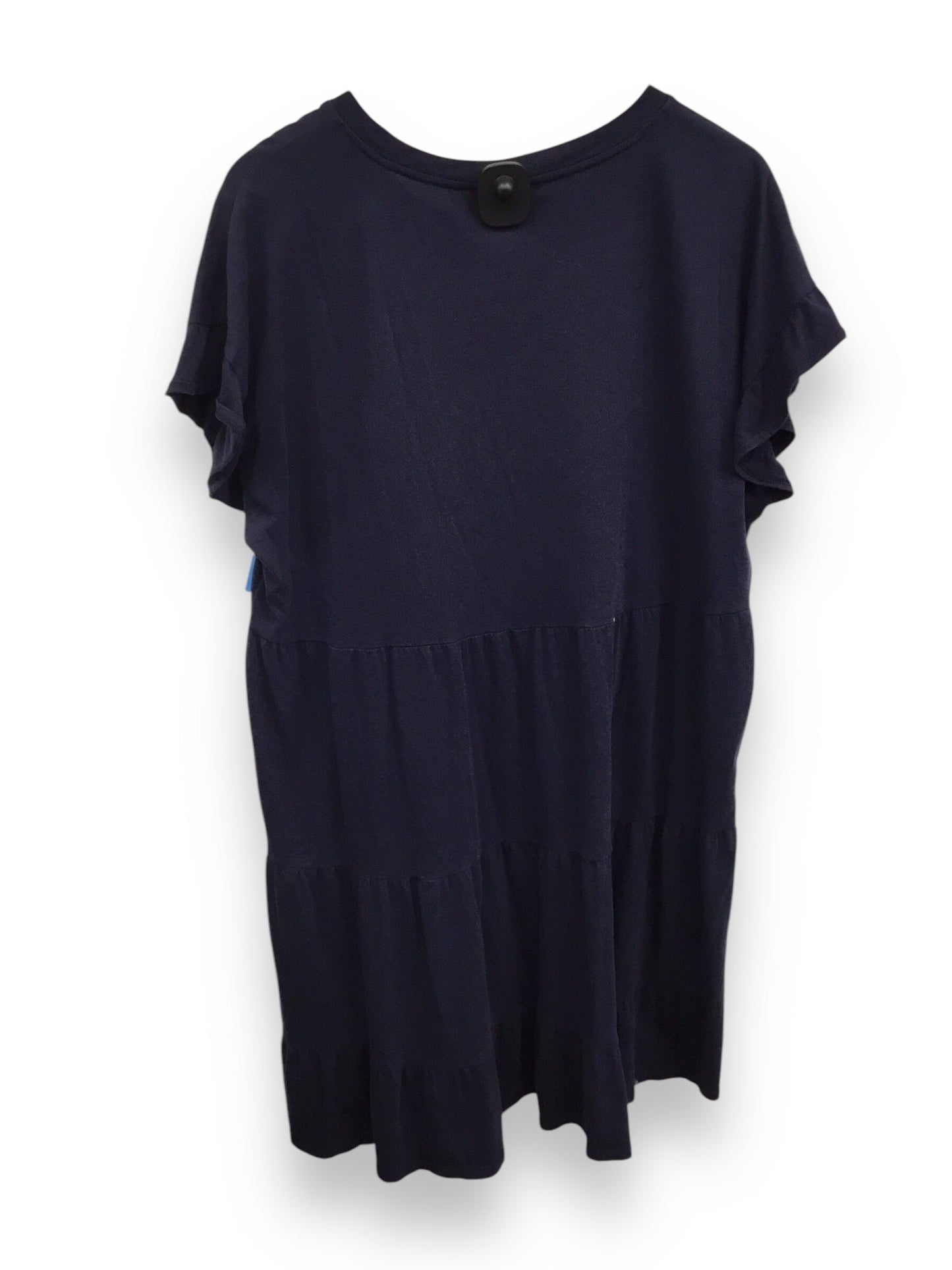 Dress Casual Midi By J. Crew In Navy, Size: Xl