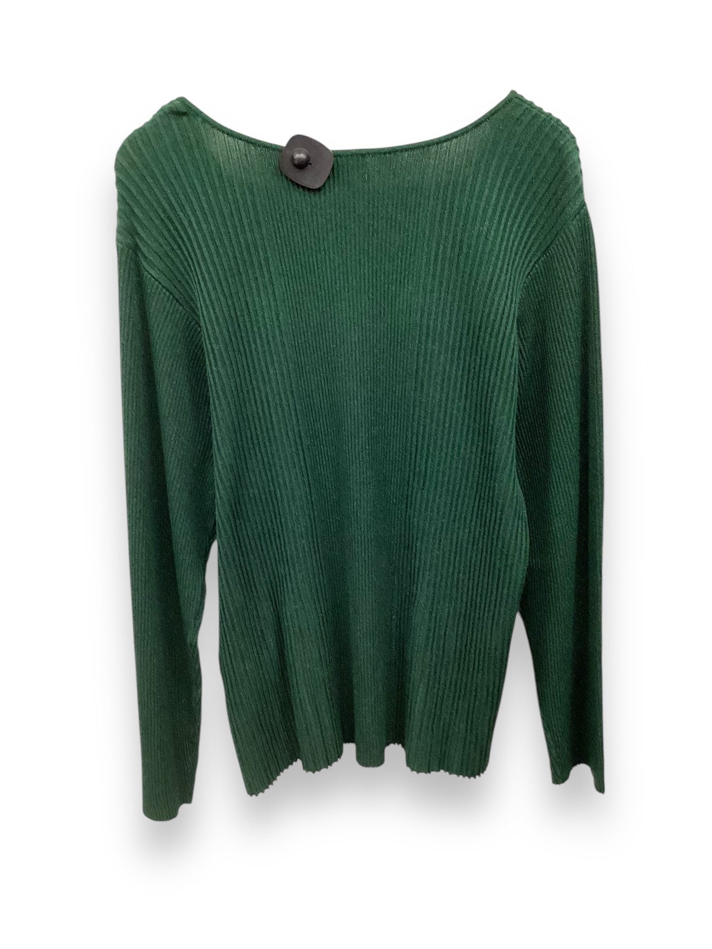 Sweater By Alfani In Green, Size: 3x