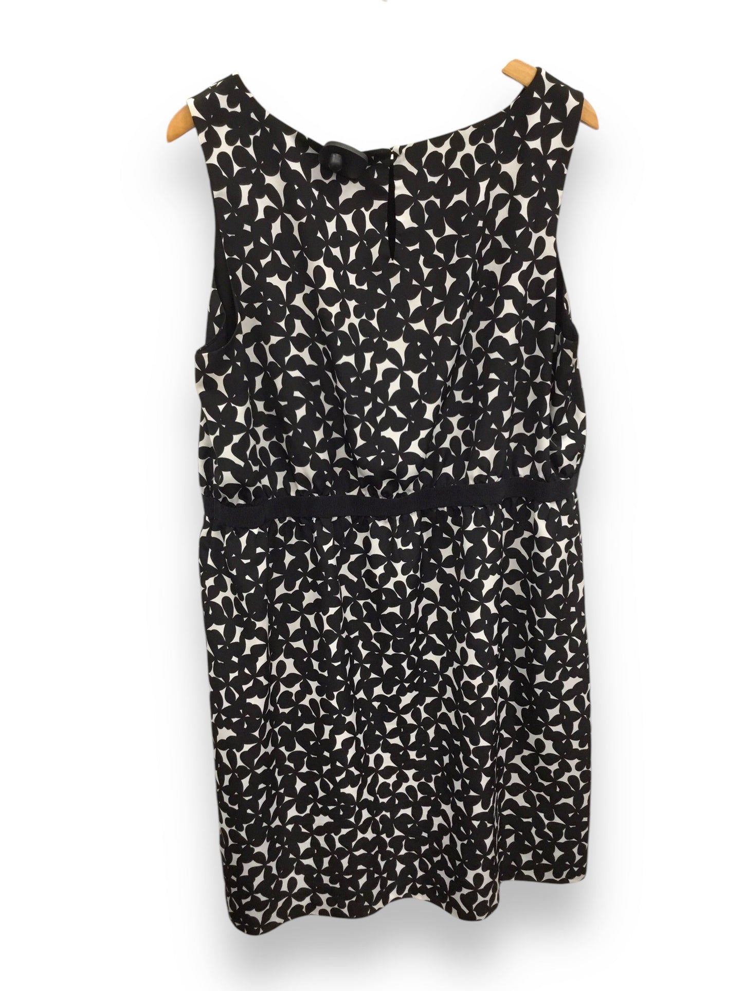 Dress Work By Loft In Black & White, Size: Xl