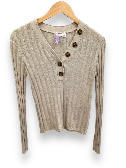 Sweater By Alya In Tan, Size: L