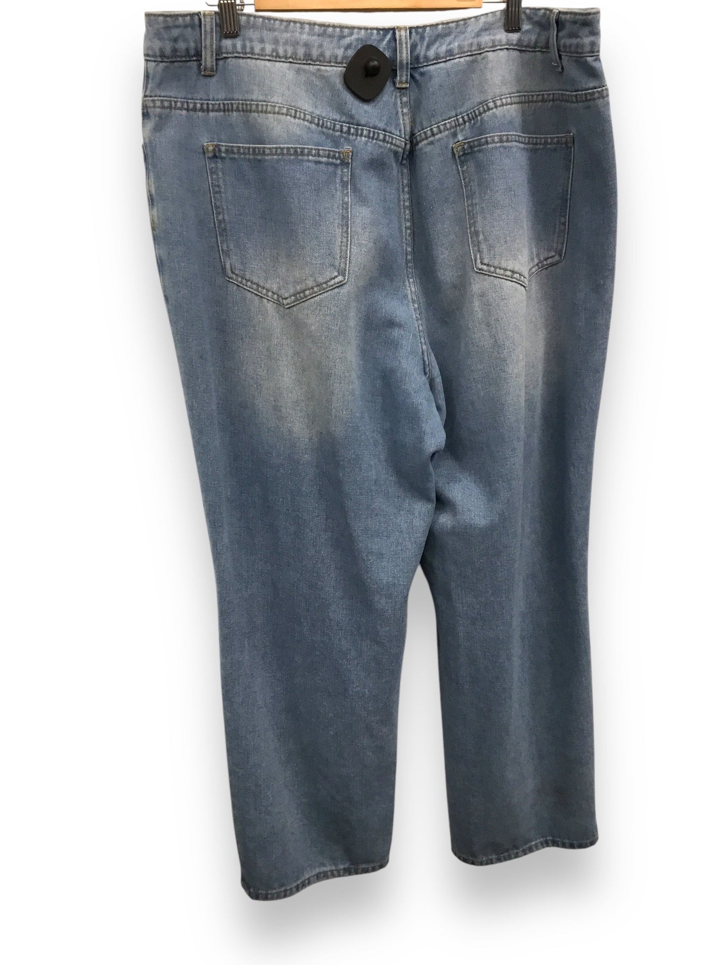 Jeans Boot Cut By Shein In Denim, Size: 2x