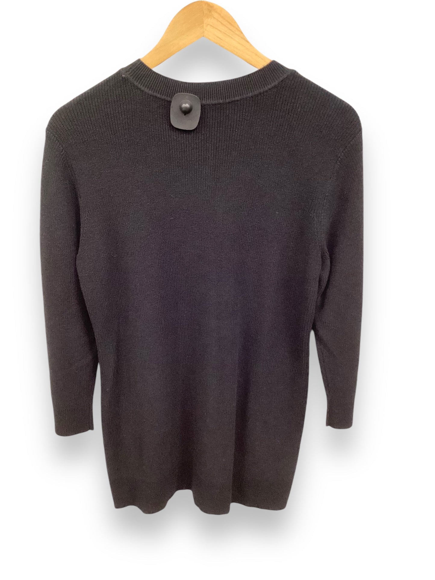 Sweater By Isaac Mizrahi Live Qvc In Black, Size: M