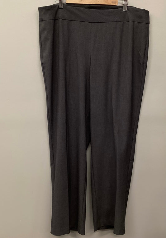 Pants Work/dress By Roz And Ali In Grey, Size: 18