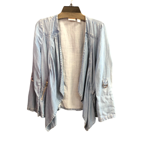 Cardigan By Chicos In Denim, Size: S