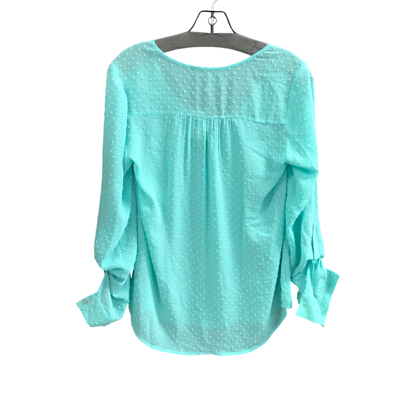 Top Long Sleeve By Limited In Green, Size: S