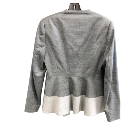 Blazer Designer By Ted Baker In Grey, Size: 10