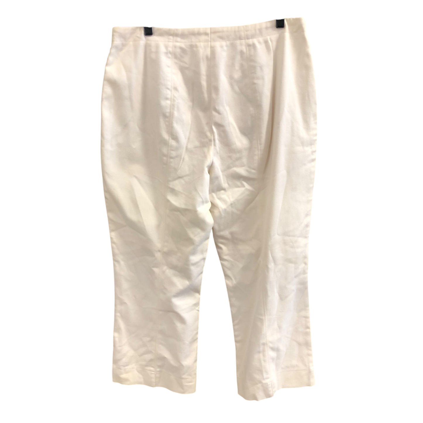 Pants Designer By Escada In Cream, Size: L