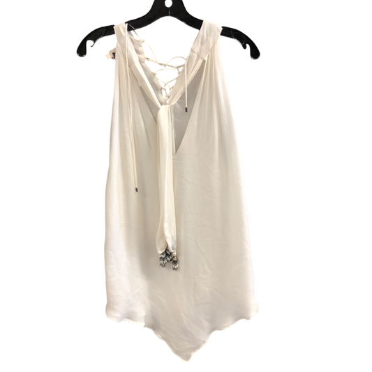 Top Sleeveless Designer By Haute Hippie In Cream, Size: L