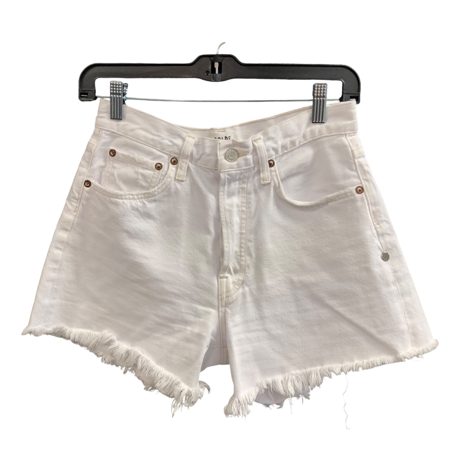 Shorts Designer By Agolde In White, Size: 2