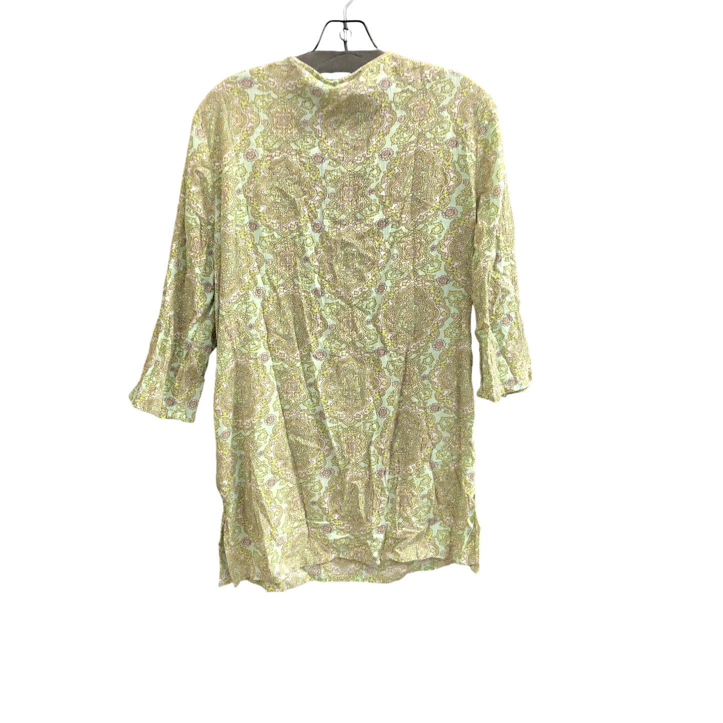 Tunic 3/4 Sleeve By J. Crew In Green, Size: M