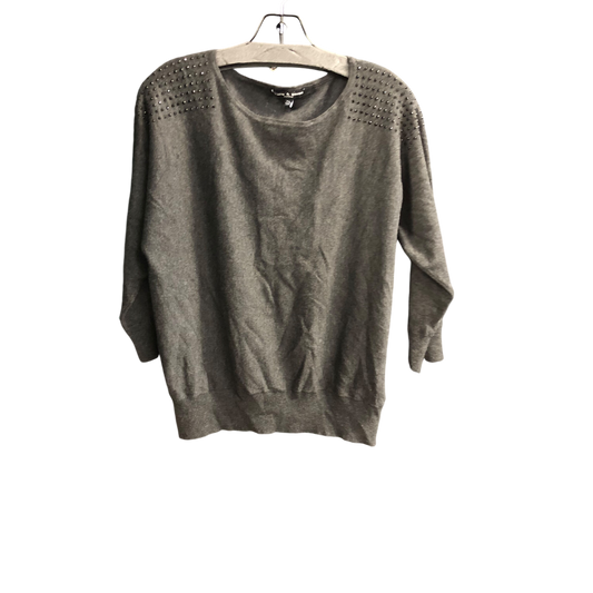 Sweater By Cable And Gauge In Grey, Size: Xlp