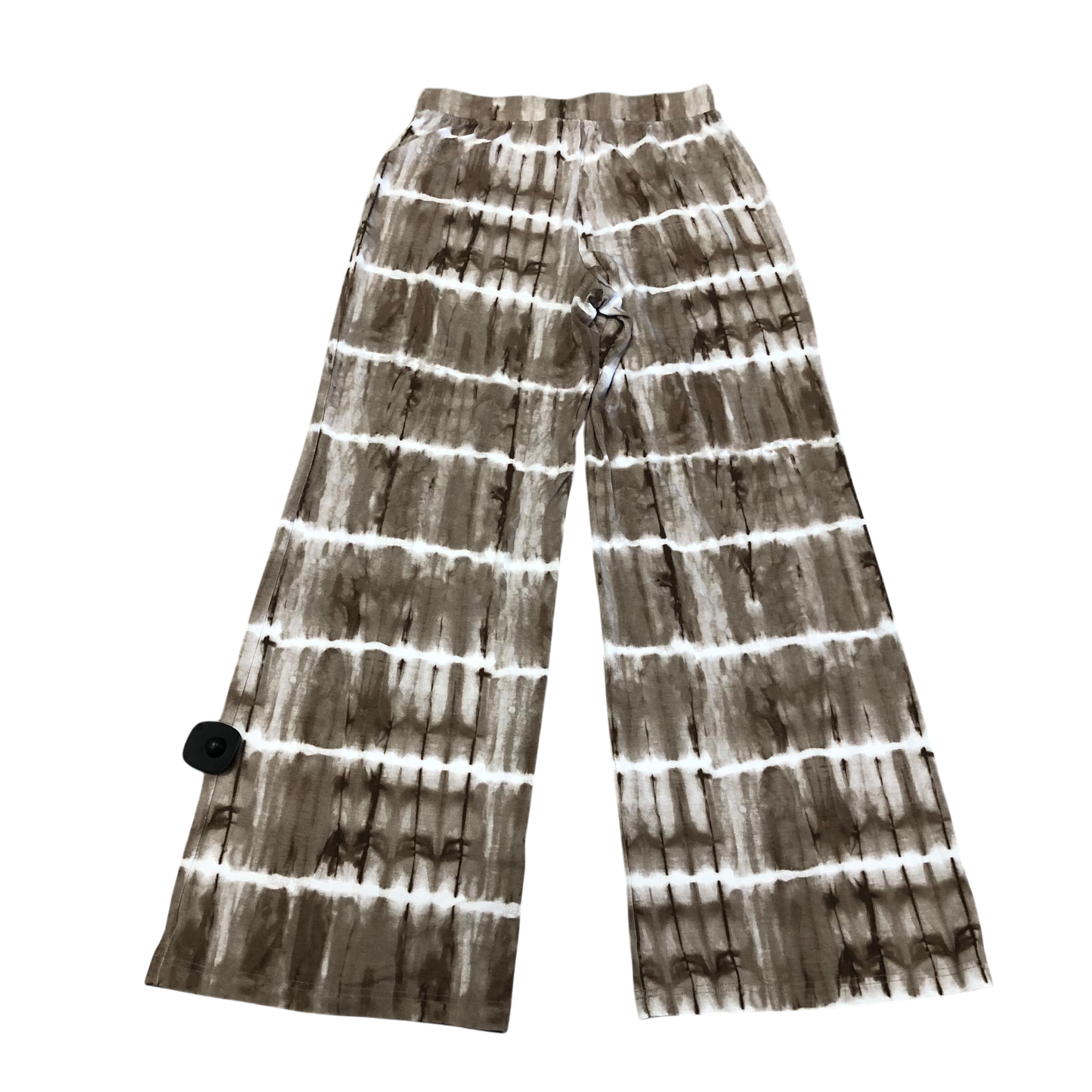 Pants Lounge By Zenergy By Chicos In Brown & White, Size: S