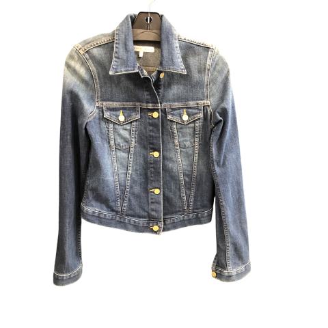 Jacket Designer By Joie In Blue Denim, Size: Xs