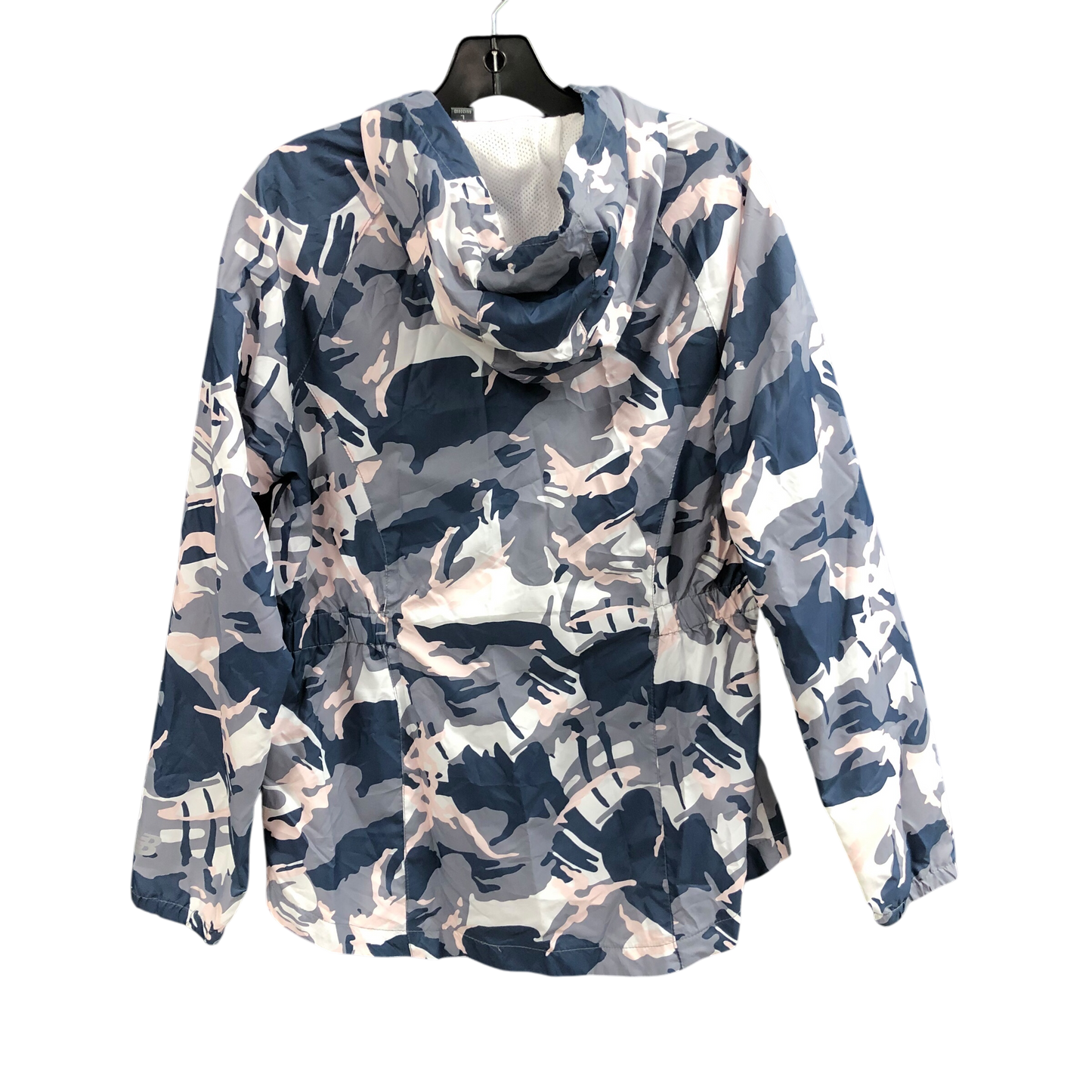 Athletic Jacket By New Balance In Camouflage Print, Size: L